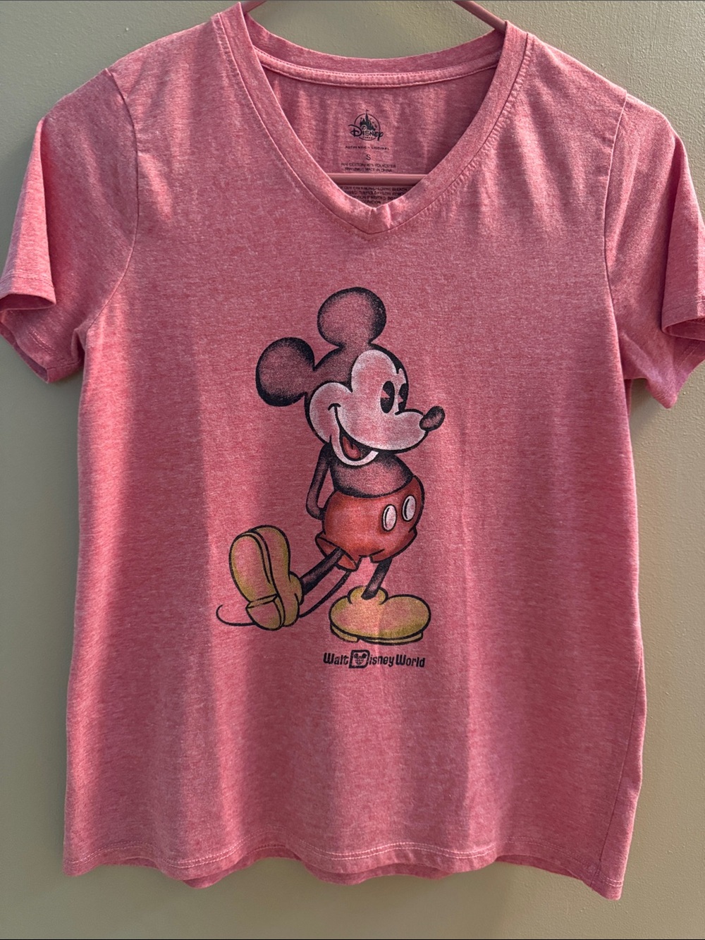 Disney Classic Mickey Mouse Graphic Tee Shirt